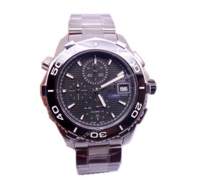 BUY REPLICA TAG HEUER AQUARACER 500M BLACK FACE WATCH